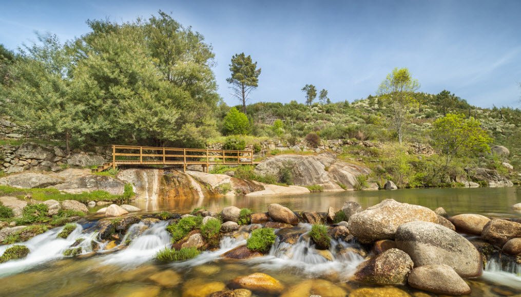 Praia Fluvial De Vila Do Carvalho, Portugal